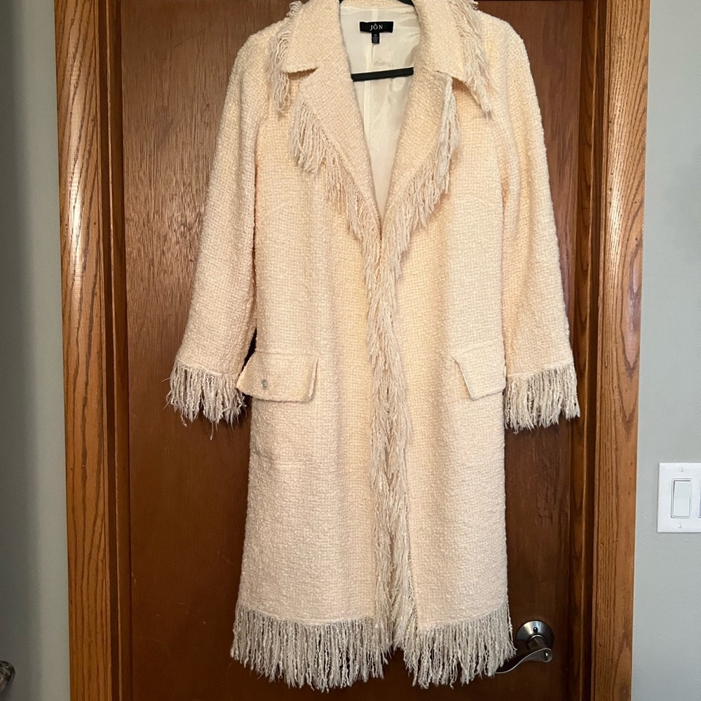 Vintage cream colored coat